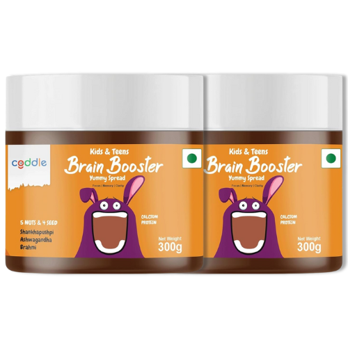 Kids And Teens Brain Booster Chocolate Spread(Pack of 2)